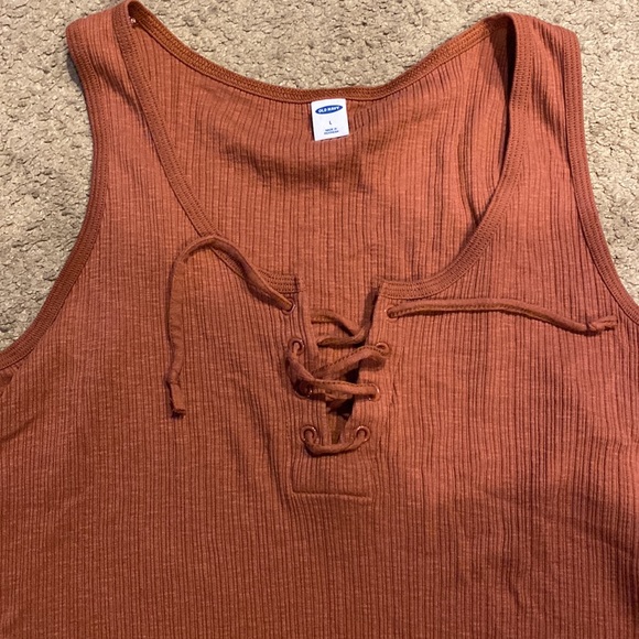 Old Navy Tie Up Tank - Picture 2 of 4